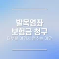 발목염좌 보험금 청구, 대부분 여기서 멈추는 이유 4 발목염좌 보험금 청구, 대부분 여기서 멈추는 이유