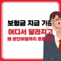 보험금 지급 기준 정리, 어디서 달라지고 왜 본인부담까지 흔들릴까 5 보험금 지급 기준 정리, 어디서 달라지고 왜 본인부담까지 흔들릴까